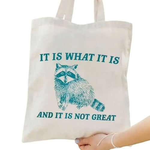 Is What It Is Tote Bag Temu