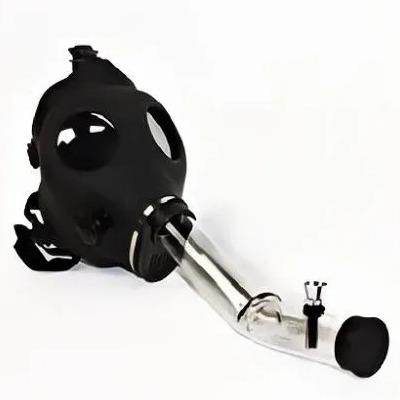 Gas Mask and Acrylic- Black Down Under Wholesalers