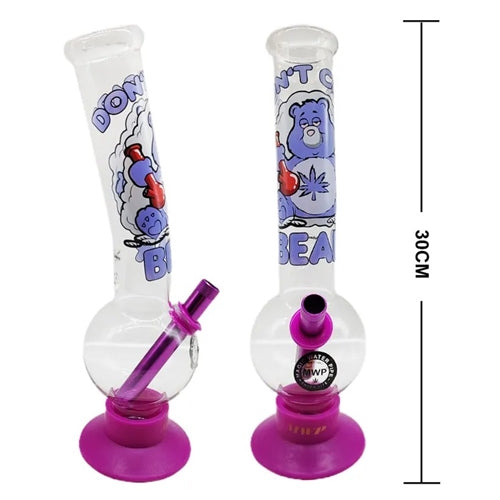 Large Bubble 30cm- Don't Care Bear (Purple)