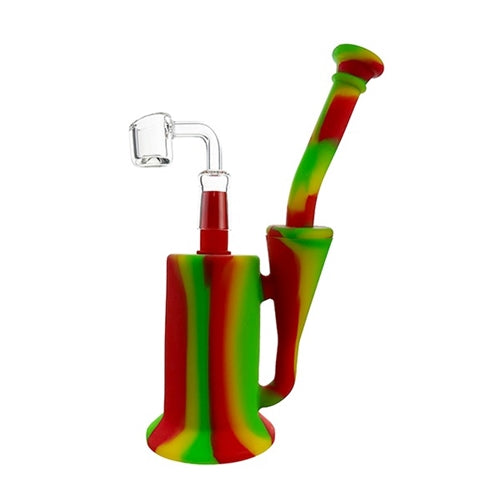 Swirl Silicone Dab Rig- 20cm Down Under Wholesalers
