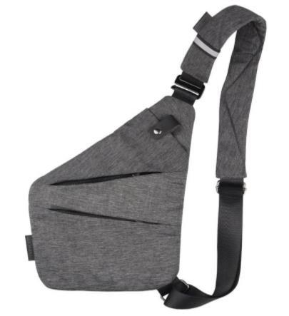 FD S/Proof Chest Bag- Grey AliExpress