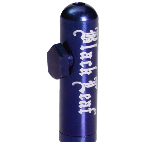 Black Leaf Metal Bumper- Blue