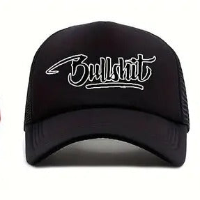 Bullshit Cap- Black Temu