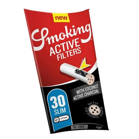 Smoking Active Filters 30pk Slim