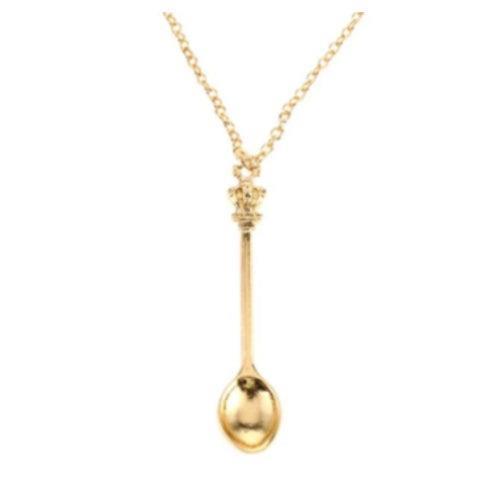 Mini Teaspoon Necklace- Gold DHGate