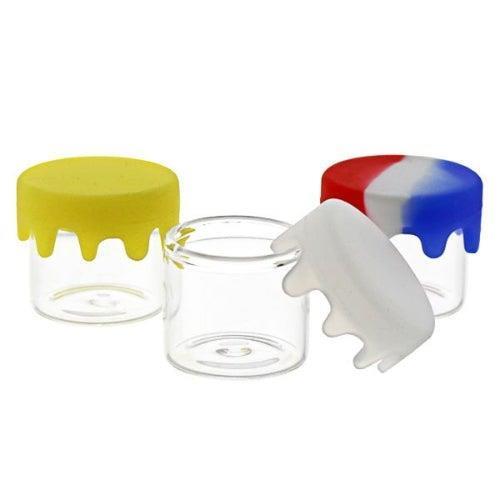 Dripping Glass/Silicone Dab Container Down Under Wholesalers