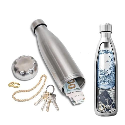 Metal Drink Bottle Stash Small