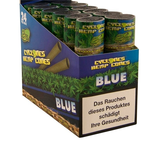 Cyclone Hemp Blunts 2pk- Blue