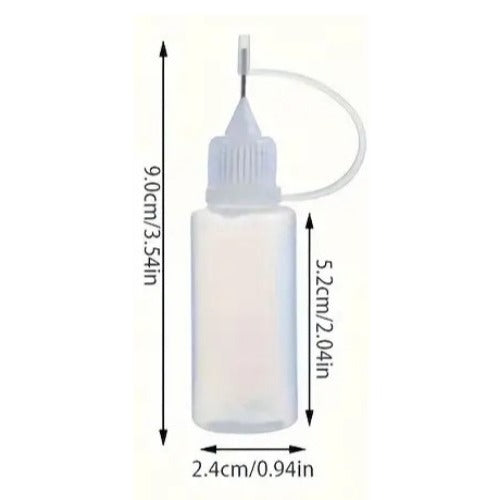 Plastic Bottles w/ Needle Tip- 20ml Temu