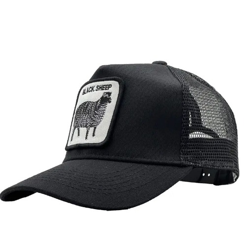 Black Sheep Cap- Black Temu