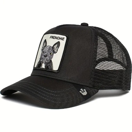 Frenchie Cap- Black Temu