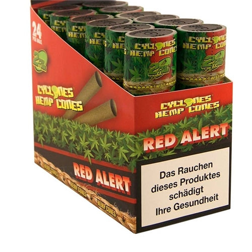 Cyclone Hemp Blunts 2pk- Red Alert