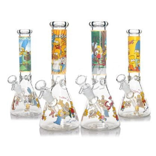 Hittn' Simpsons Beaker- 25cm Shenghong Glass
