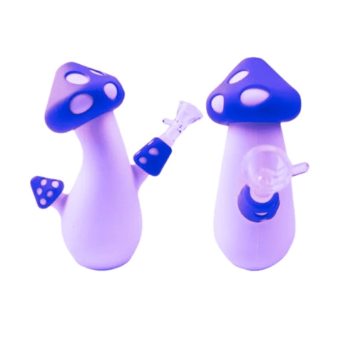 Silicone Mushroom Blue/White- 16.8cm Trio Trading