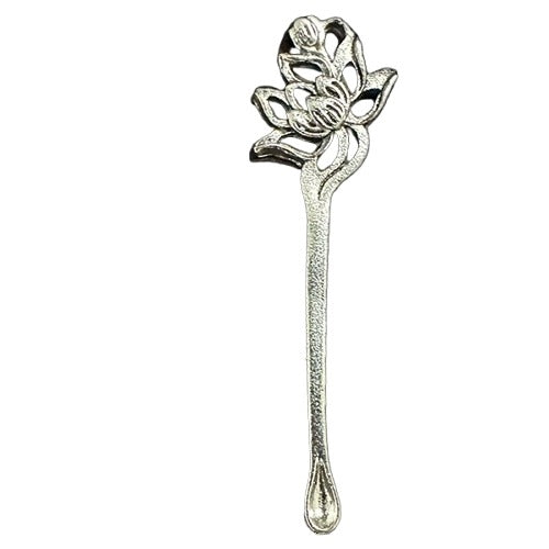 Flower Snuff Spoon 5.5cm