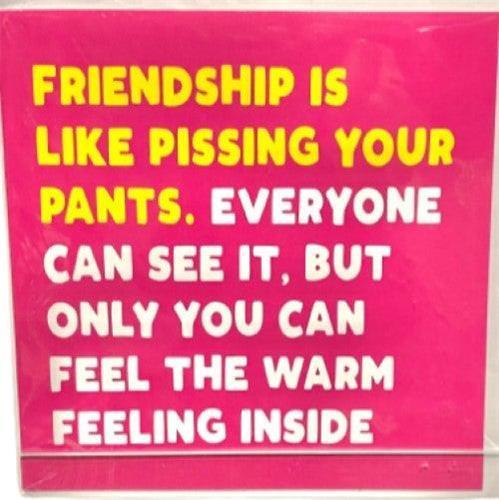 Friendship Card William Valentine