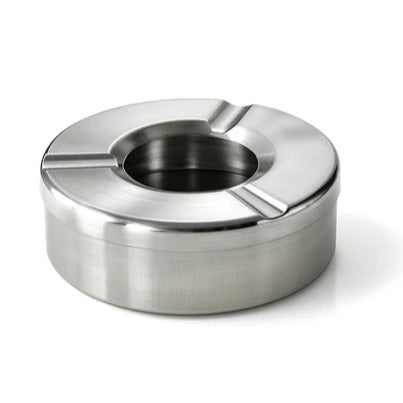Silver Metal Ashtray- Large