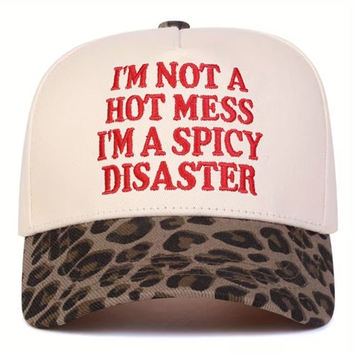 I'm A Spicy Disaster Cap