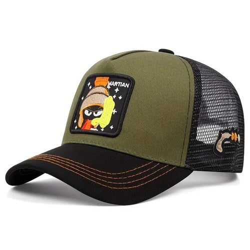 Marvin the Martian Cap- Green Temu