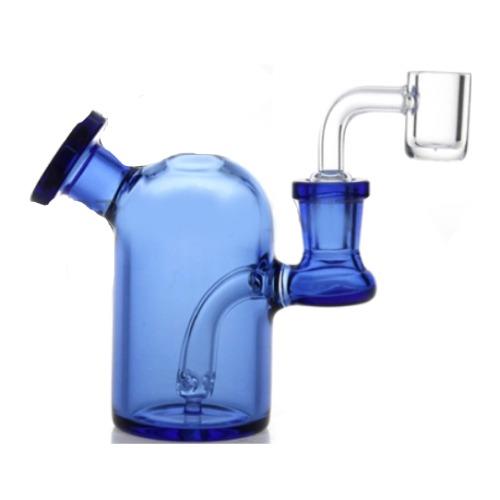 Tinted Bottle Dab Rig- 11cm HF Glass