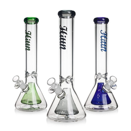 Hittin' Glass Beaker w/Inner Perc. 35cm Shenghong Glass