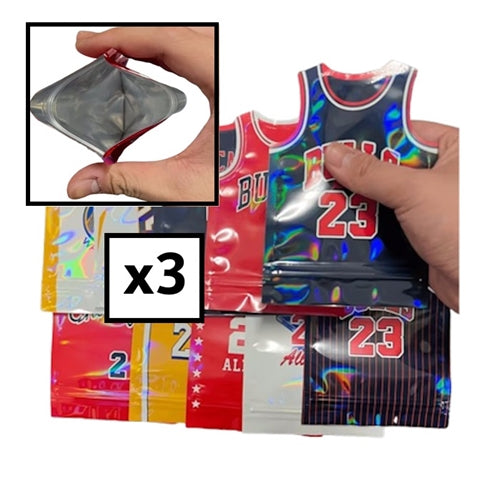 NBA Smell Proof Bags- 3pk