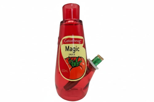 Glass Tomato Sauce Bottle