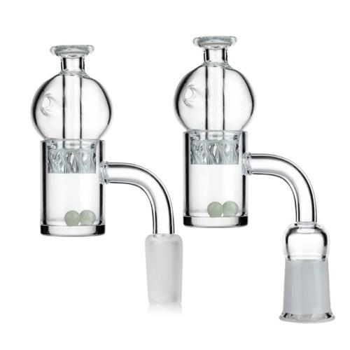 Quartz Banger Kit w/Helix Cap 14mm HF Glass
