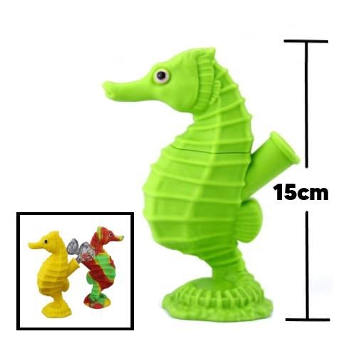 Seahorse Silicone W/Pipe (15cm) DHGate