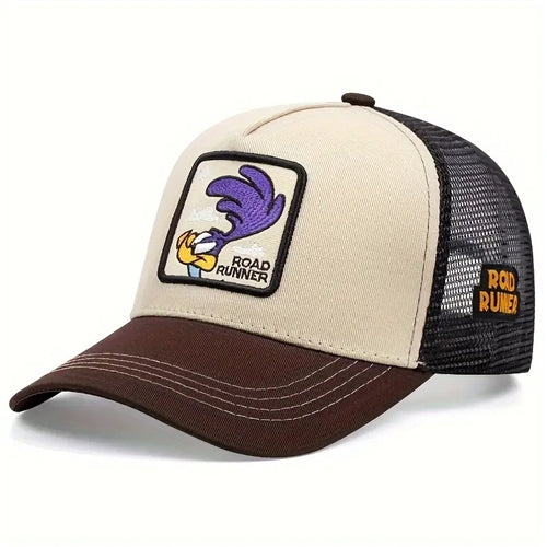 Road Runner Cap- Cream Temu