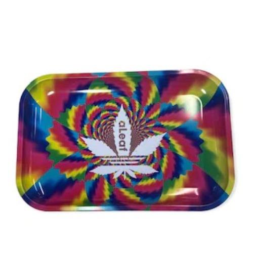 Metal Rolling Tray Med- aLeaf Cig Corp