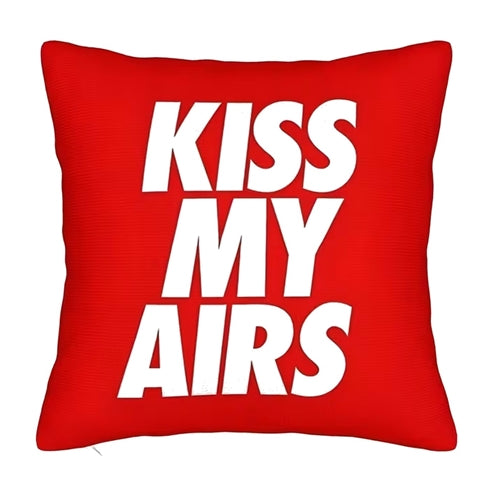KISS MY AIRS Cushion- Red