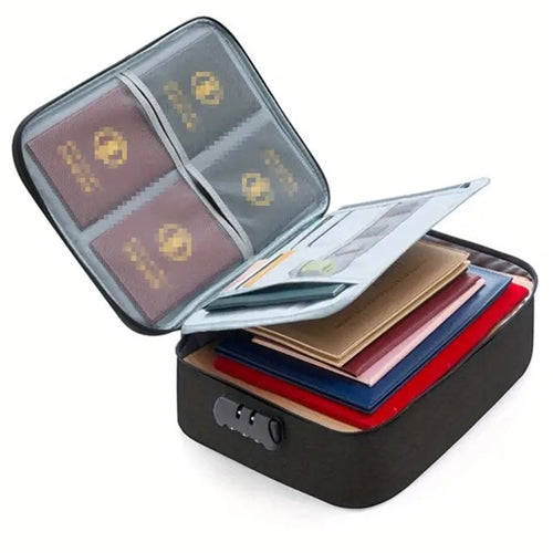 Double-Layer Lockable Travel Case Temu