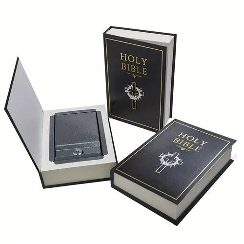 Bible Real Book Safe- Key Lock Temu