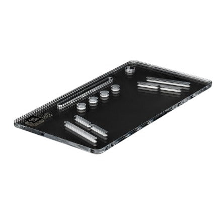 OG Fusion V2 Snuff Board- Silver Mirror OG Snuff