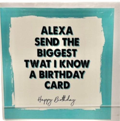 Birthday Alexa Card William Valentine
