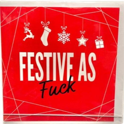 Festive AF Card William Valentine