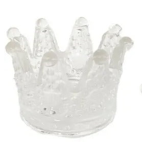 Glass Crown Ashtray 5.5cm Trio Trading