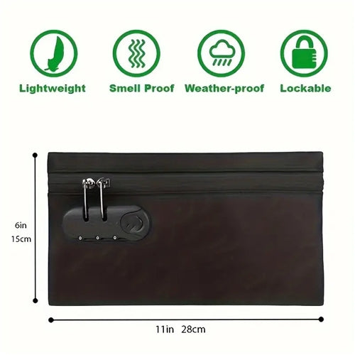 Lockable Smell Proof Pouch Temu