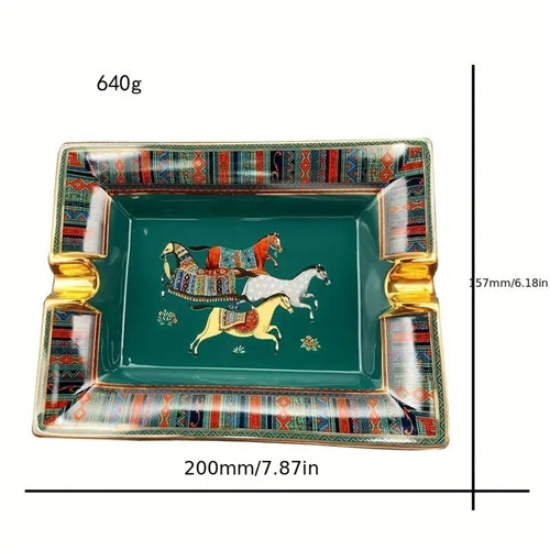 Luxury Ceramic Ashtray 20x15.7cm Temu