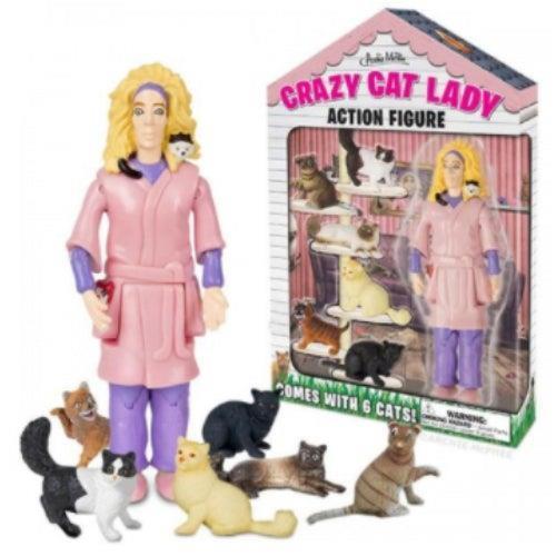 Crazy Cat Lady Figure William Valentine
