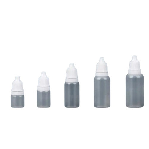 Plastic Bottles 5pk- 5/10/15ml