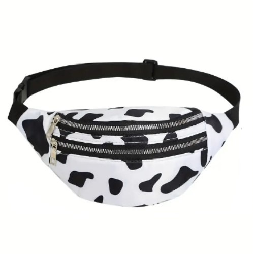 Cow Print Waist Bag