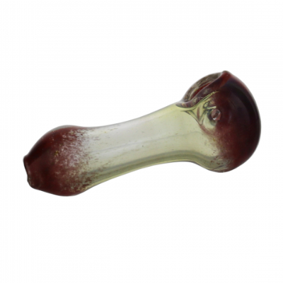 Blotchy Coloured Glass Pipe- 8cm