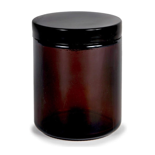 UV-Blocking Amber Glass Jar- 220ml Amazon