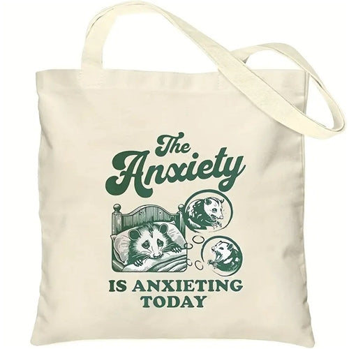 Anxiety Is Anxieting Tote Bag