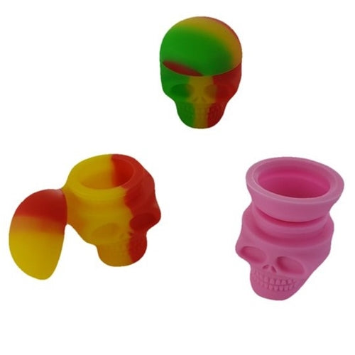 Silicone Skull Stash Sml Down Under Wholesalers