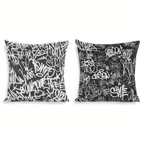Script Graffiti Cushion