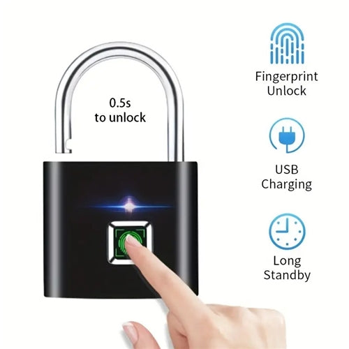 Biometric Padlock Temu