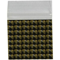 Pattern Bags, 32x32mm- Gold Skull